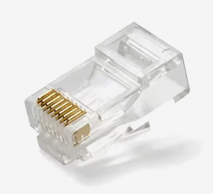 Connecteur de câble Ethernet RJ45 blindé de type EZ, haute performance, CAT5e, 100 pack