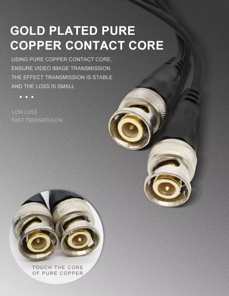 Passive HD video balun transmitter for CCTV surveillance cameras up to 8MP
